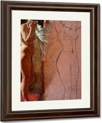 Study Of A Nude Female Figure By William Etty Fine Art Print