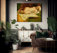 Study Of A Nude Female Sleeping By William Etty Fine Art Print