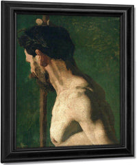 Study Of A Nude Man (The Strong Man) By  Thomas Eakins Fine Art Print