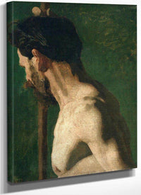 Study Of A Nude Man (The Strong Man) By  Thomas Eakins Fine Art Print