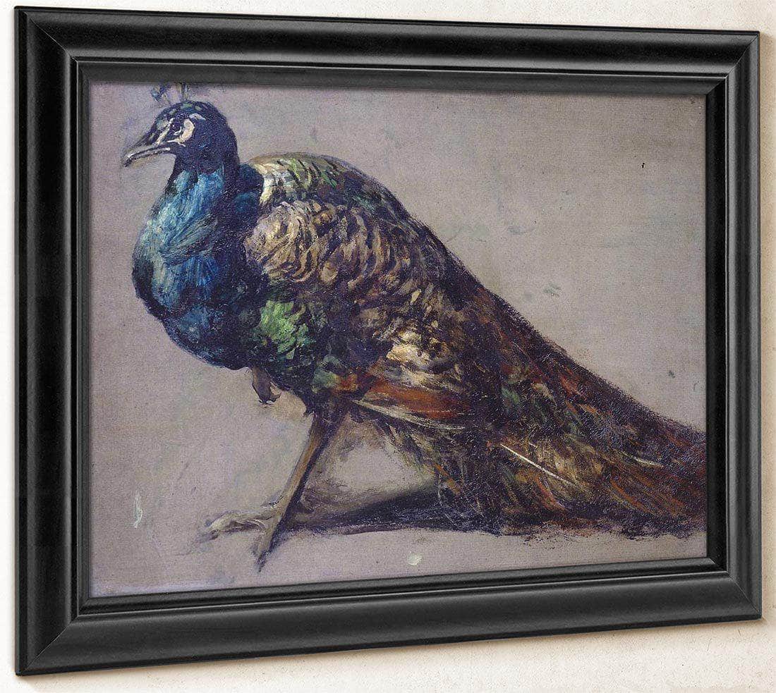 Study Of A Peacock For 'The Judgement Of Paris' By William Etty Fine Art Print