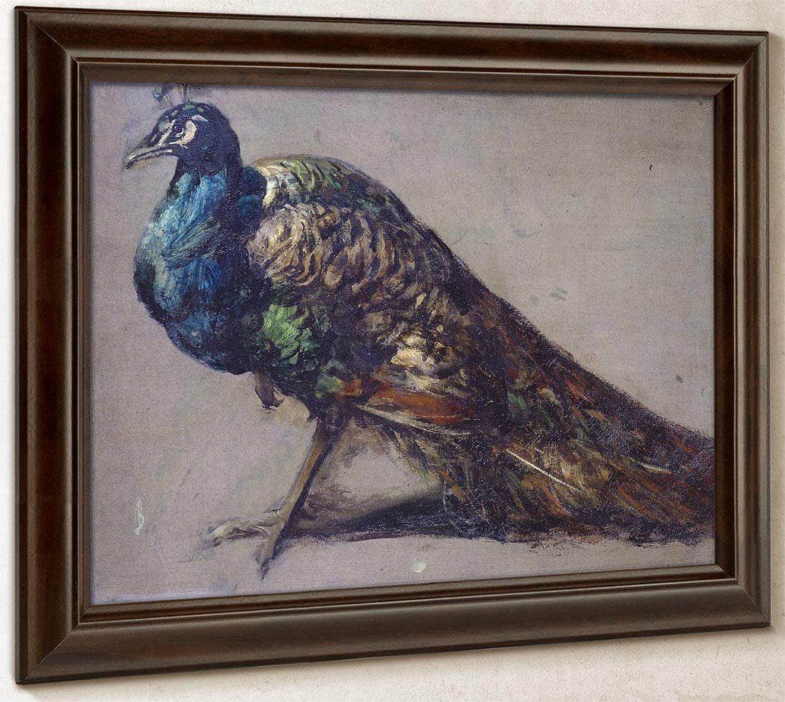 Study Of A Peacock For 'The Judgement Of Paris' By William Etty Fine Art Print
