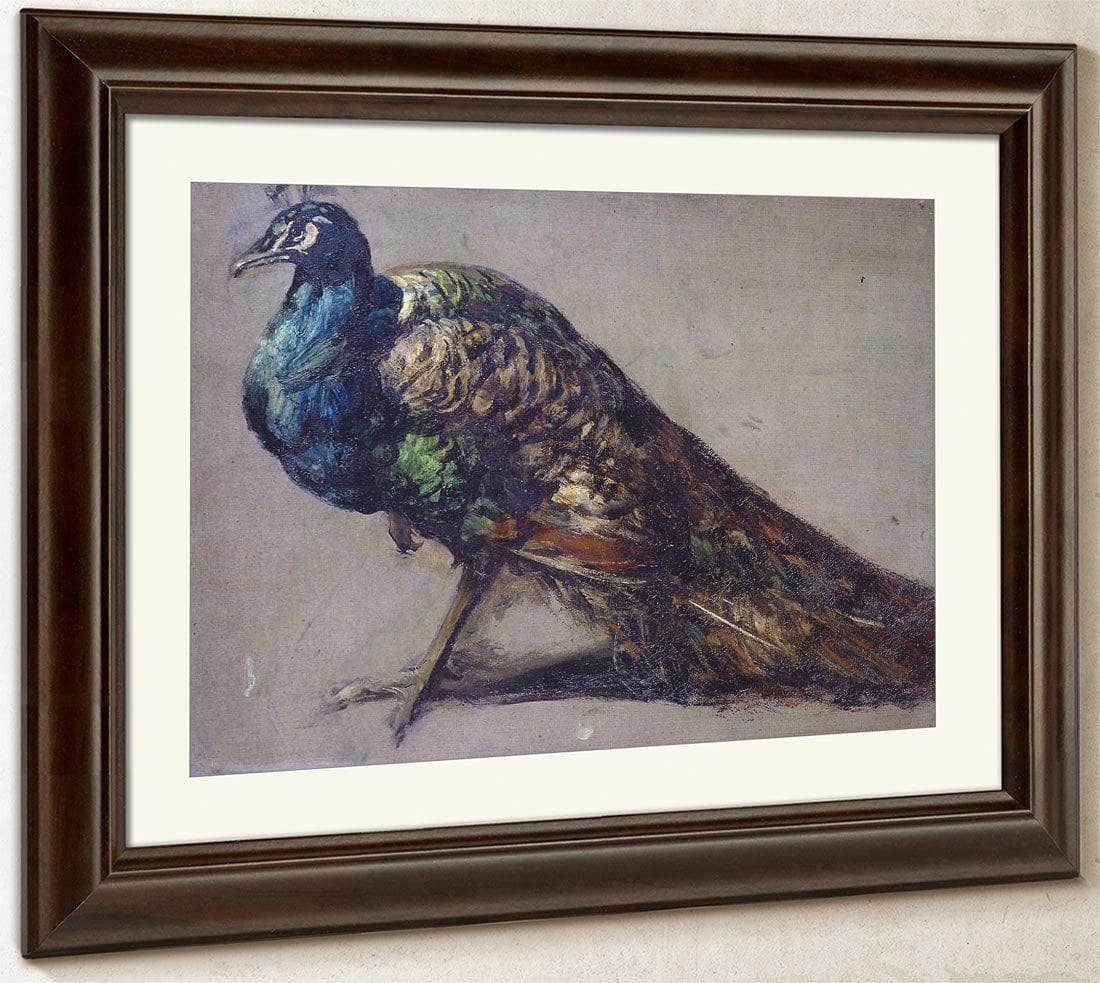 Study Of A Peacock For 'The Judgement Of Paris' By William Etty Fine Art Print