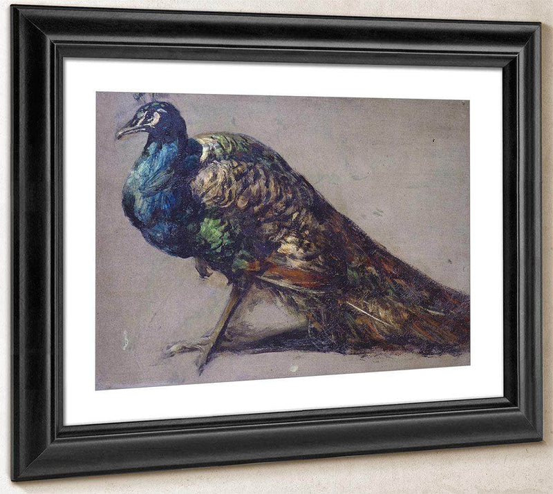 Study Of A Peacock For 'The Judgement Of Paris' By William Etty Fine Art Print