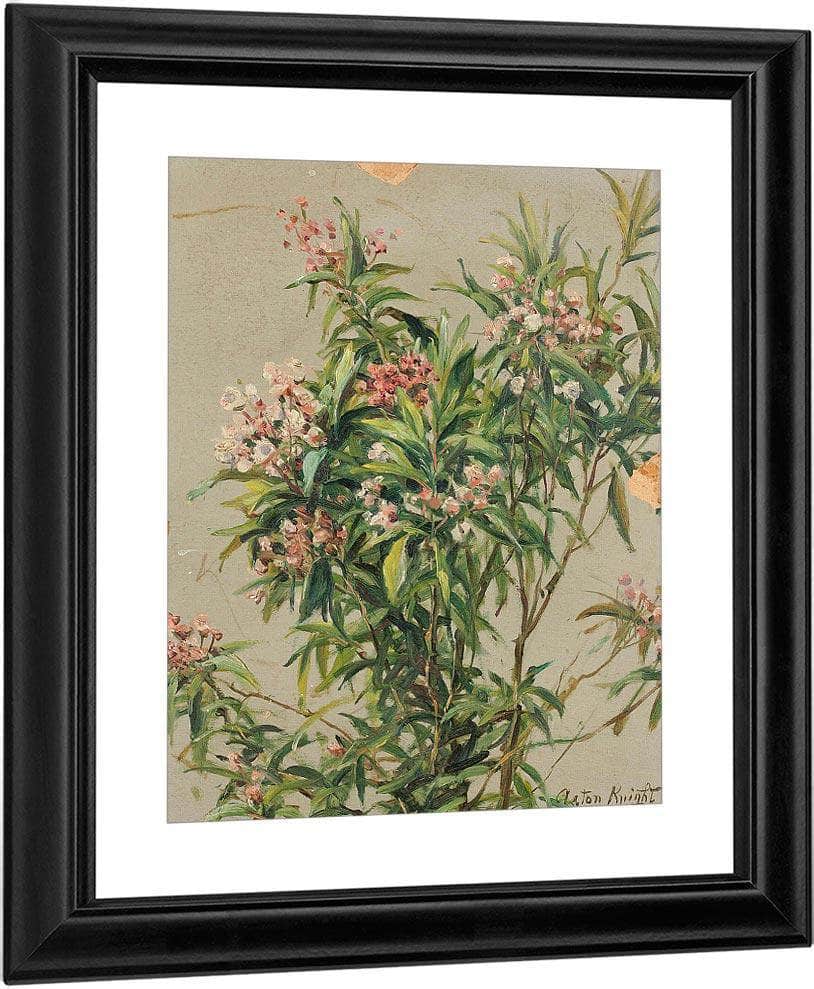 Study Of An Oleander By Louis Aston Knight Fine Art Print