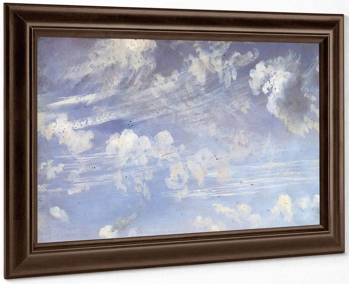 Study Of Cirrus Clouds By John Constable Fine Art Print