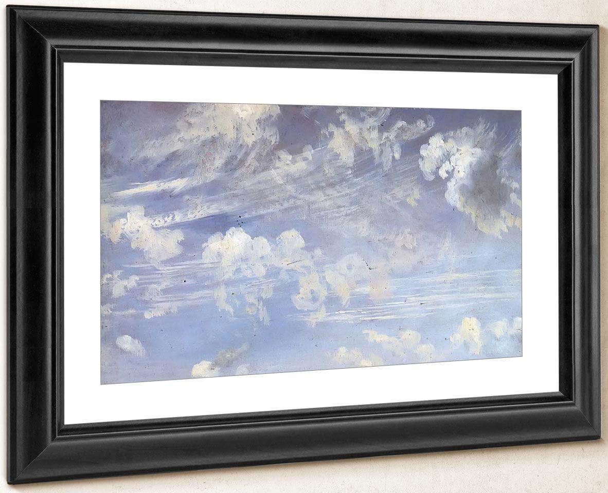 Study Of Cirrus Clouds By John Constable Fine Art Print