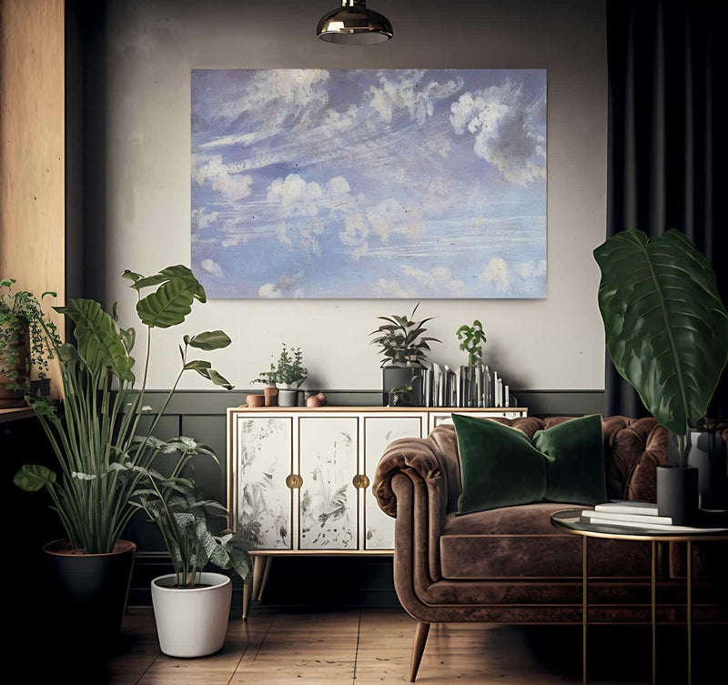 Study Of Cirrus Clouds By John Constable Fine Art Print