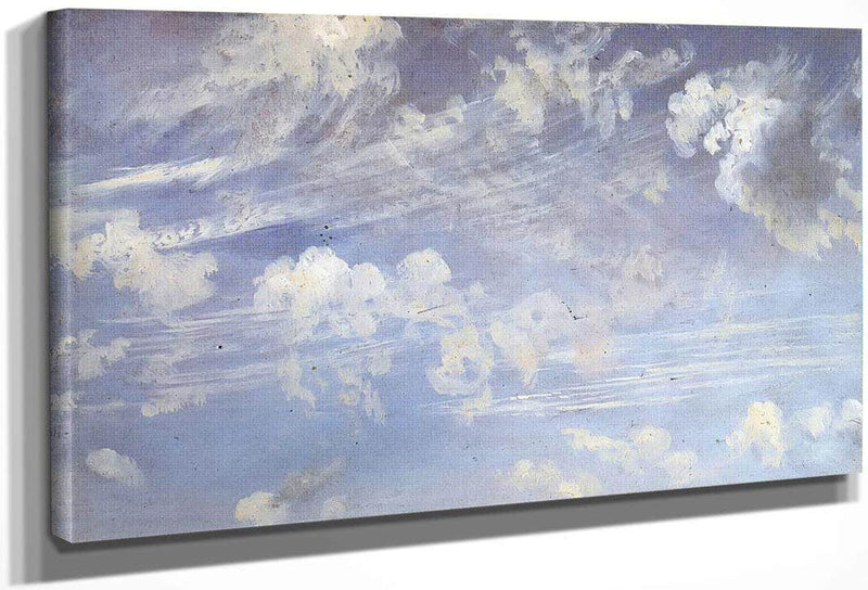 Study Of Cirrus Clouds By John Constable Fine Art Print