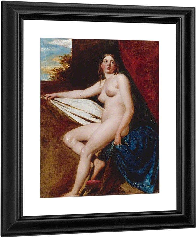 Study Of Female Nude By William Etty Fine Art Print
