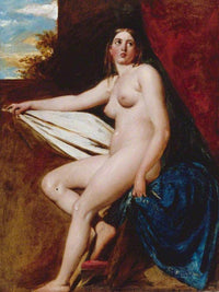 Study Of Female Nude By William Etty Fine Art Print