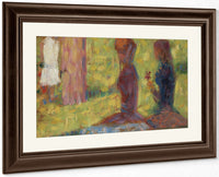 Study Of Figures For La Grande Jatte By Georges Pierre Seurat Fine Art Print