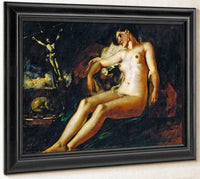 Study Of Magdalen By William Etty Fine Art Print