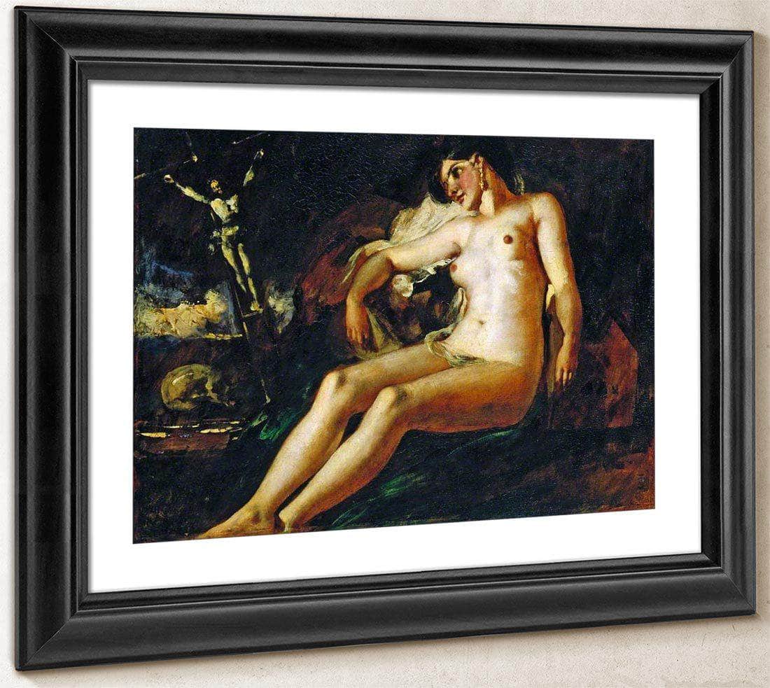 Study Of Magdalen By William Etty Fine Art Print