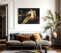 Study Of Magdalen By William Etty Fine Art Print