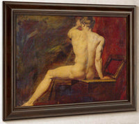 Study Of Male Nude By William Etty Fine Art Print