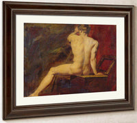 Study Of Male Nude By William Etty Fine Art Print