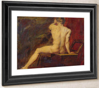 Study Of Male Nude By William Etty Fine Art Print