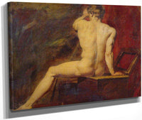 Study Of Male Nude By William Etty Fine Art Print