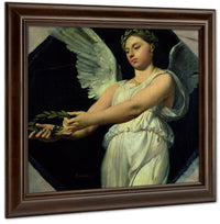 Study Of Victory For The Apotheosis Of Homer By Jean Auguste Dominique Ingres Fine Art Print