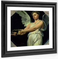 Study Of Victory For The Apotheosis Of Homer By Jean Auguste Dominique Ingres Fine Art Print