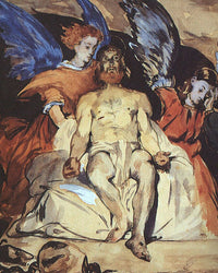 Study To Dead Christ With Angels 1864 By Edouard Manet Fine Art Print
