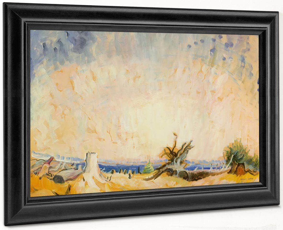 Stumps And By Sky By Emily Carr Fine Art Print