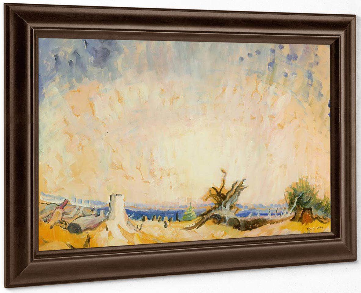 Stumps And By Sky By Emily Carr Fine Art Print