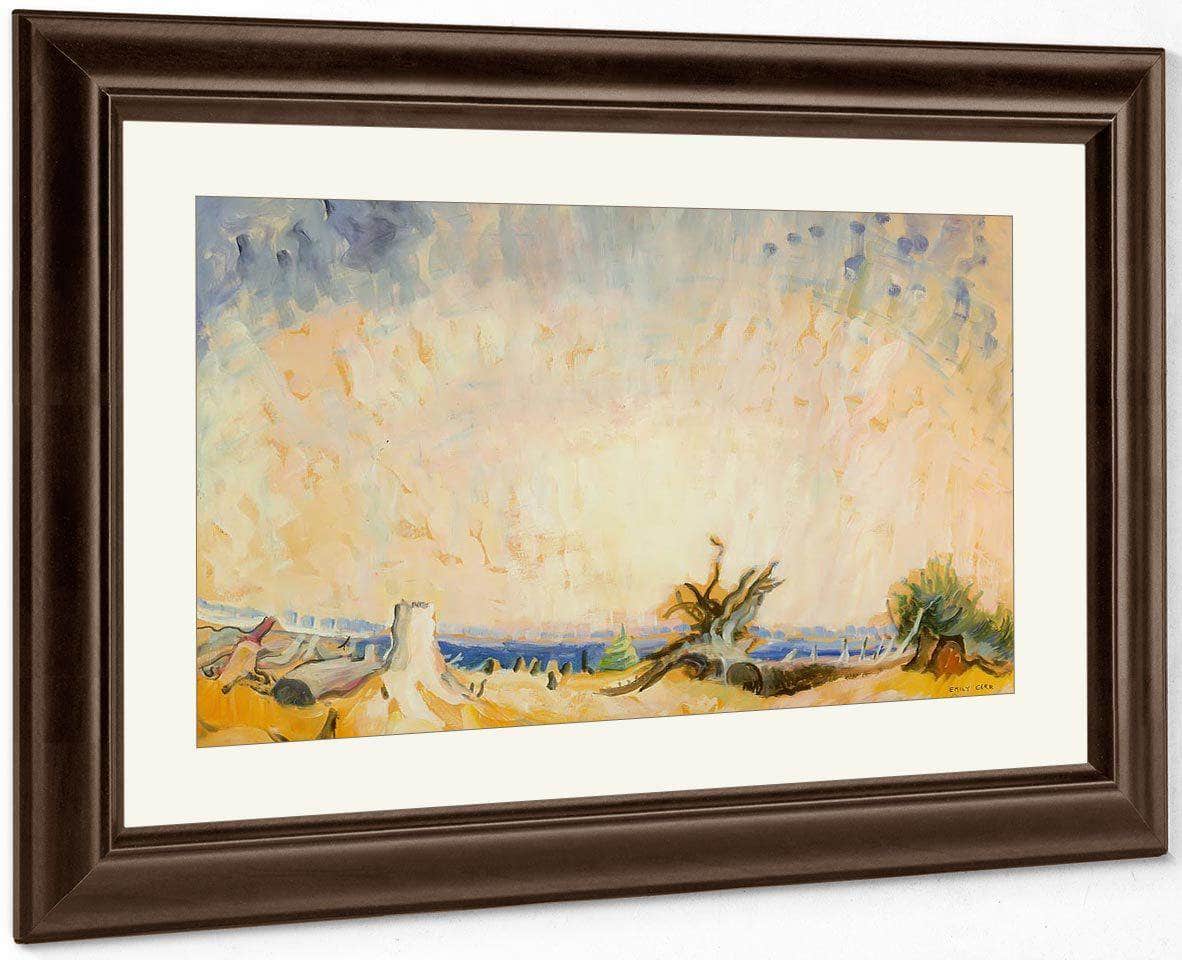 Stumps And By Sky By Emily Carr Fine Art Print