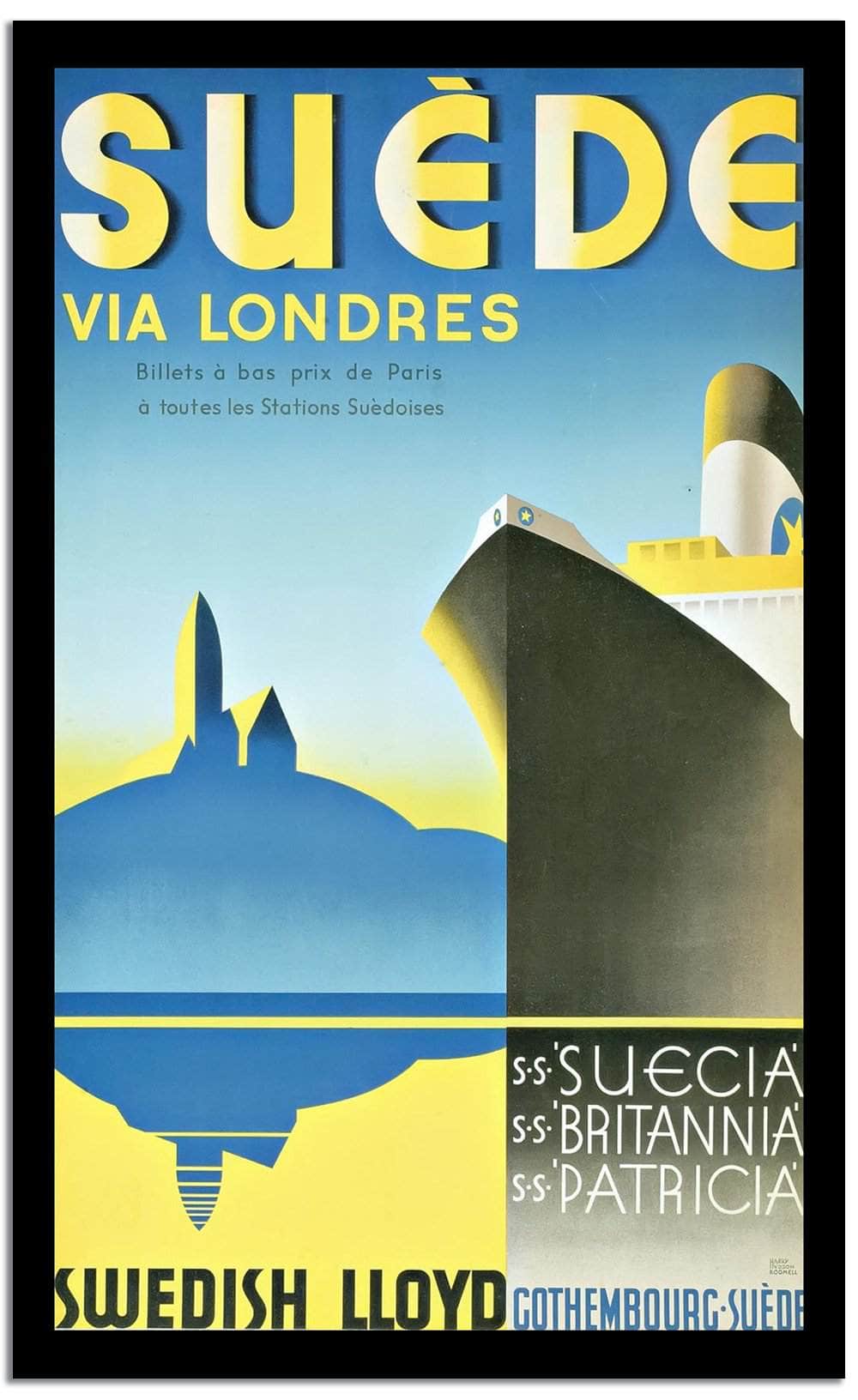 Suede  Vintage Poster Fine Art Print
