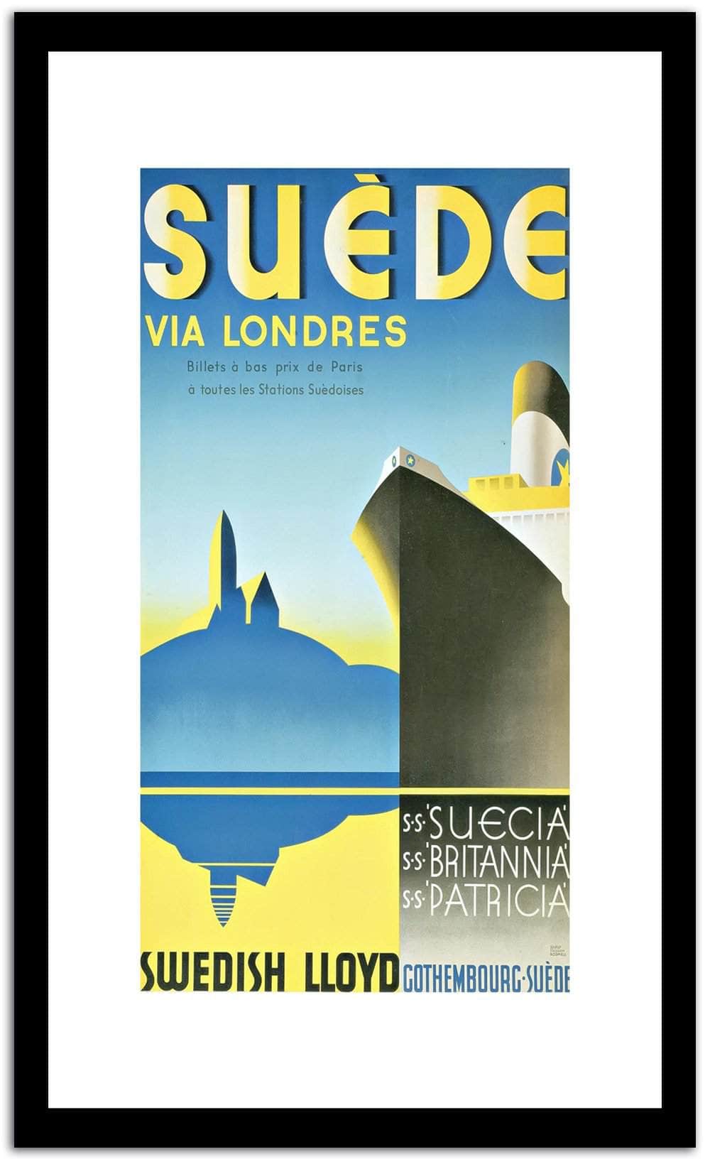 Suede  Vintage Poster Fine Art Print