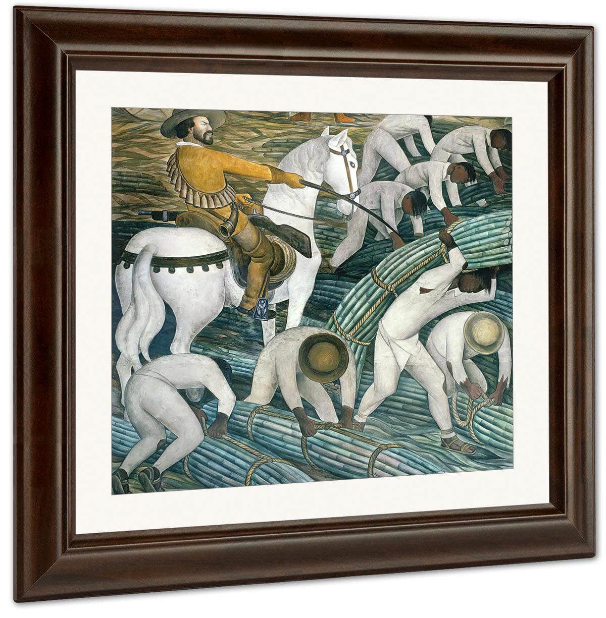 Sugar Mill By Diego Rivera Fine Art Print