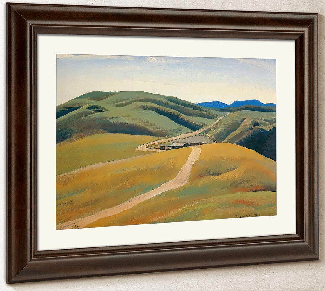 Sulpher Spring Ranch By Maynard Dixon Fine Art Print