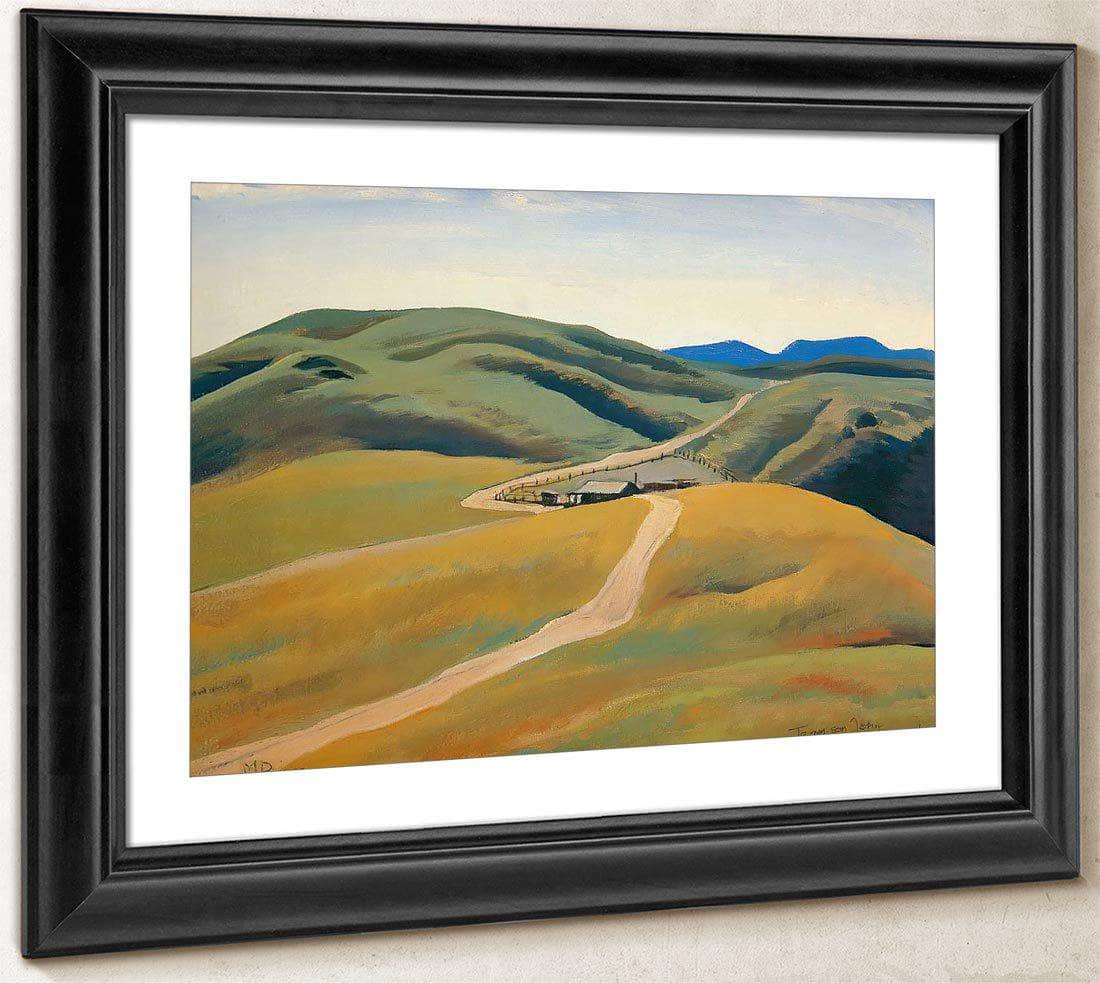 Sulpher Spring Ranch By Maynard Dixon Fine Art Print