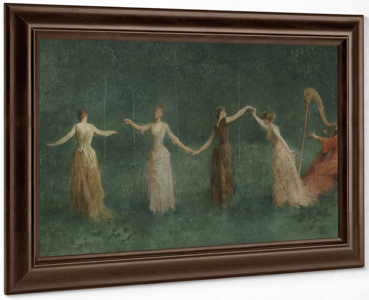 Summer 2 By Thomas Wilmer Dewing Fine Art Print