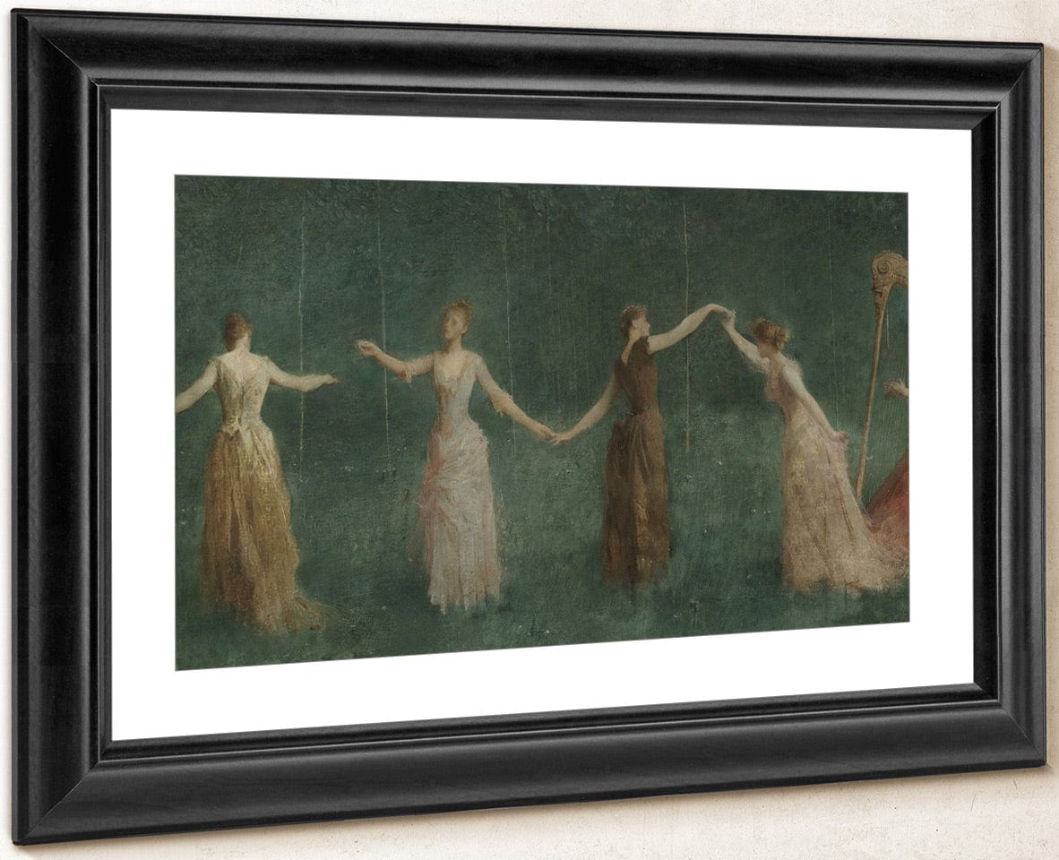 Summer 2 By Thomas Wilmer Dewing Fine Art Print