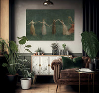 Summer 2 By Thomas Wilmer Dewing Fine Art Print