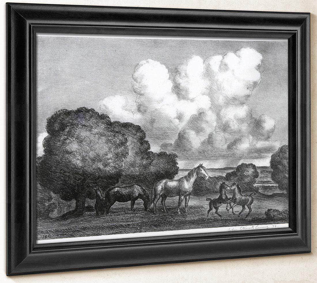 Summer Afternoon (C. 35), 1939 By John Steuart Curry Fine Art Print