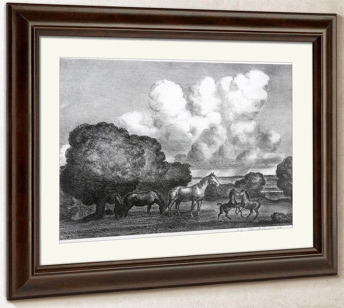 Summer Afternoon (C. 35), 1939 By John Steuart Curry Fine Art Print