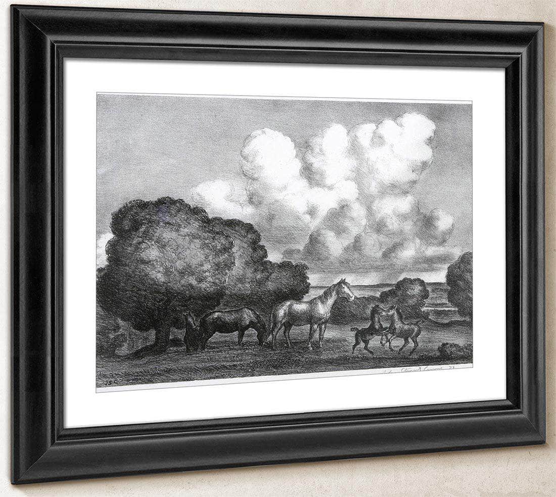 Summer Afternoon (C. 35), 1939 By John Steuart Curry Fine Art Print