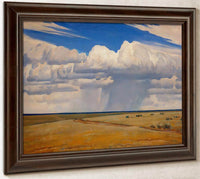 Summer Afternoon Taos By Maynard Dixon Fine Art Print