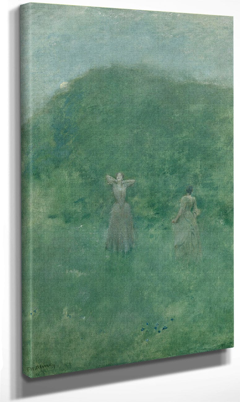 Summer By Thomas Wilmer Dewing Fine Art Print