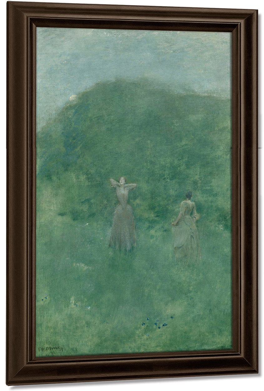 Summer By Thomas Wilmer Dewing Fine Art Print