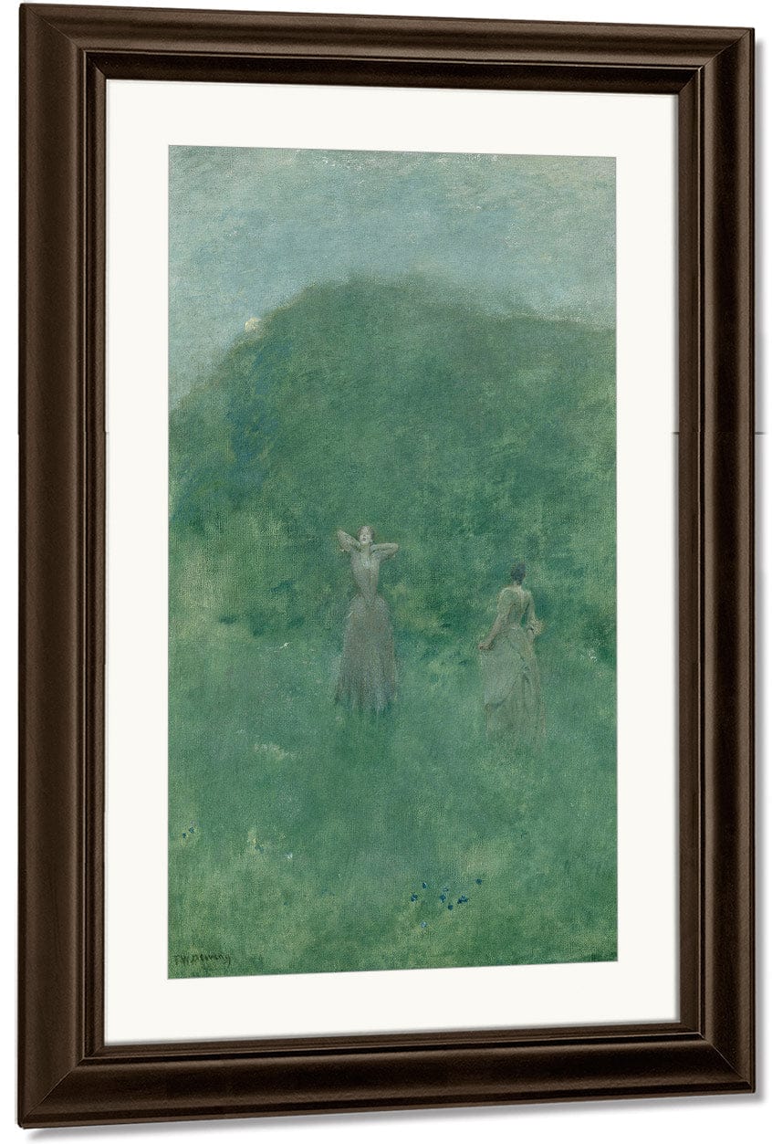 Summer By Thomas Wilmer Dewing Fine Art Print