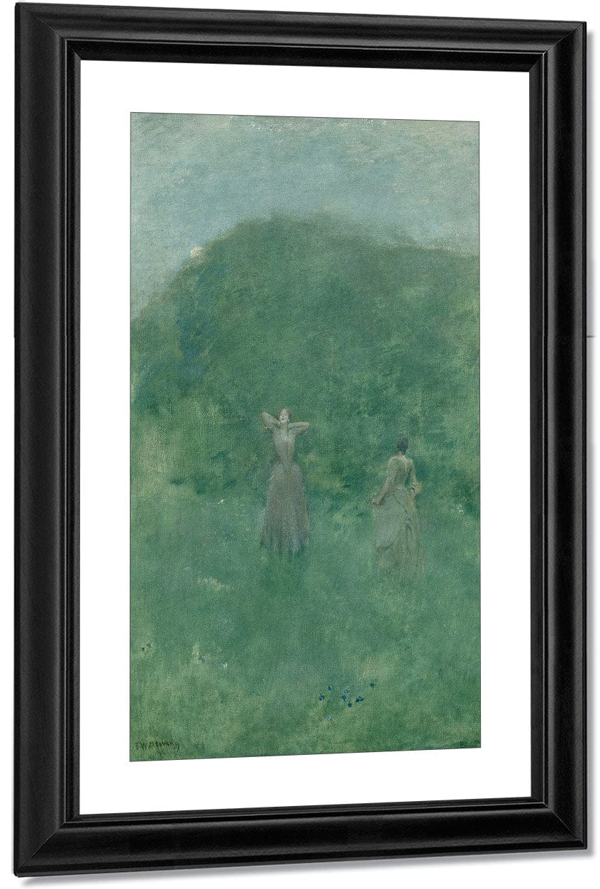 Summer By Thomas Wilmer Dewing Fine Art Print