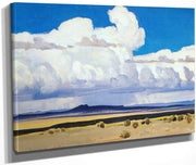 Summer Clouds New Mexico By Maynard Dixon Fine Art Print