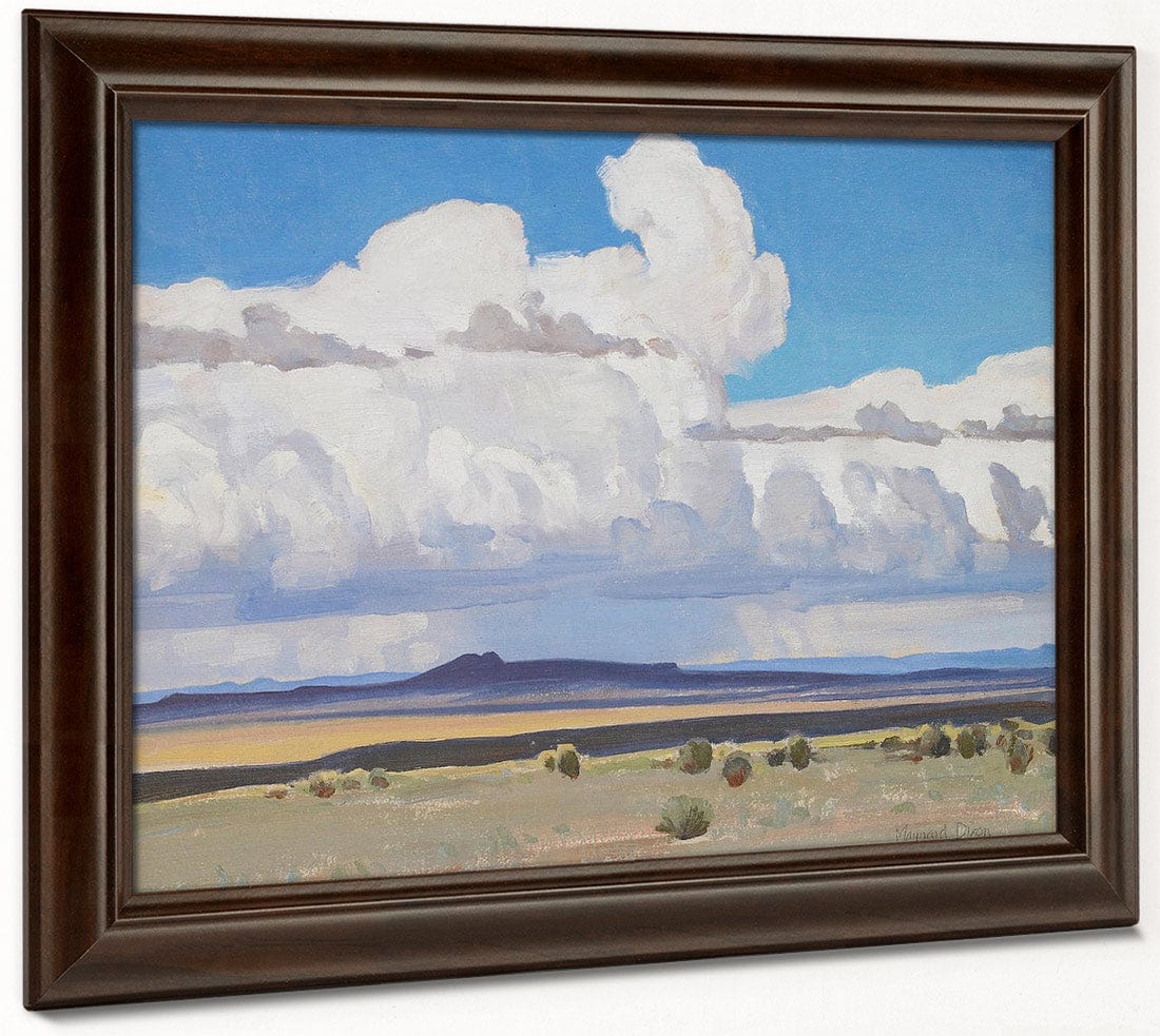 Summer Clouds, New Mexico (No. 409), 1931 By Walter Ufer Fine Art Print