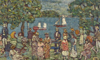 Summer Day, Salem By Maurice Brazil Prendergast Fine Art Print
