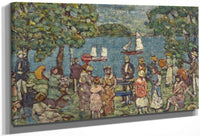 Summer Day, Salem By Maurice Brazil Prendergast Fine Art Print