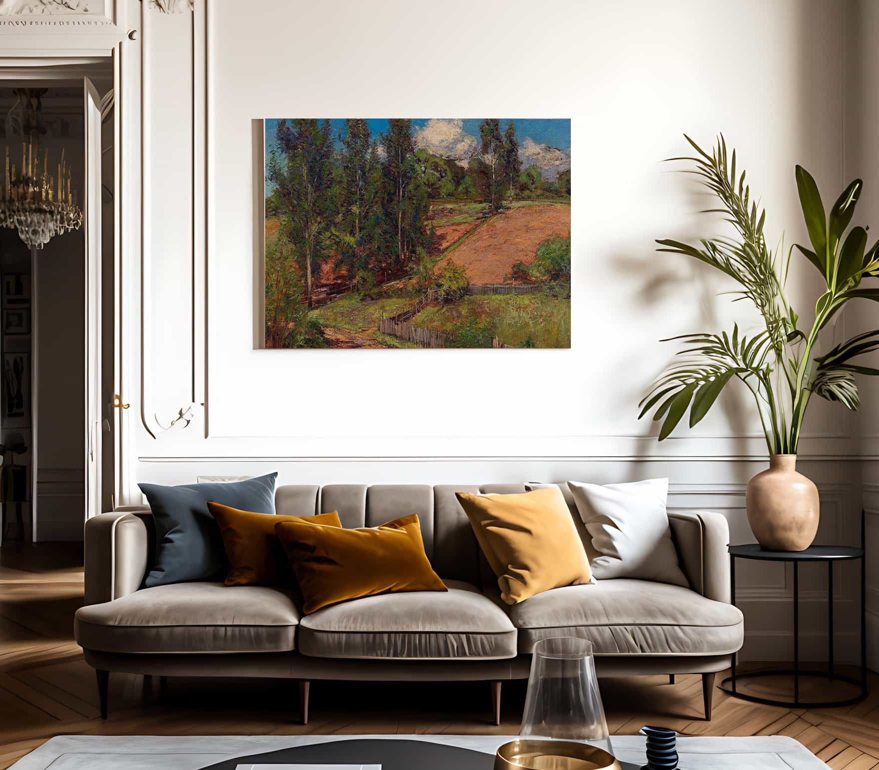 Summer Hillside By William Wendt Fine Art Print